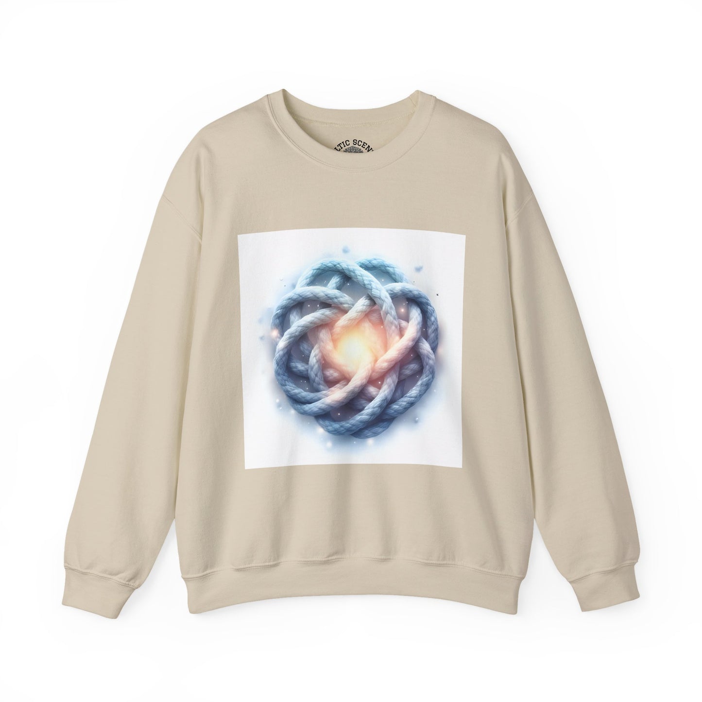 Cozy Artistic Crewneck Sweatshirt with Unique Design, Unisex Sweatshirt, Casual Fashion, Gift for Art Lovers, Comfortable Layering Piece - Celtic Scents