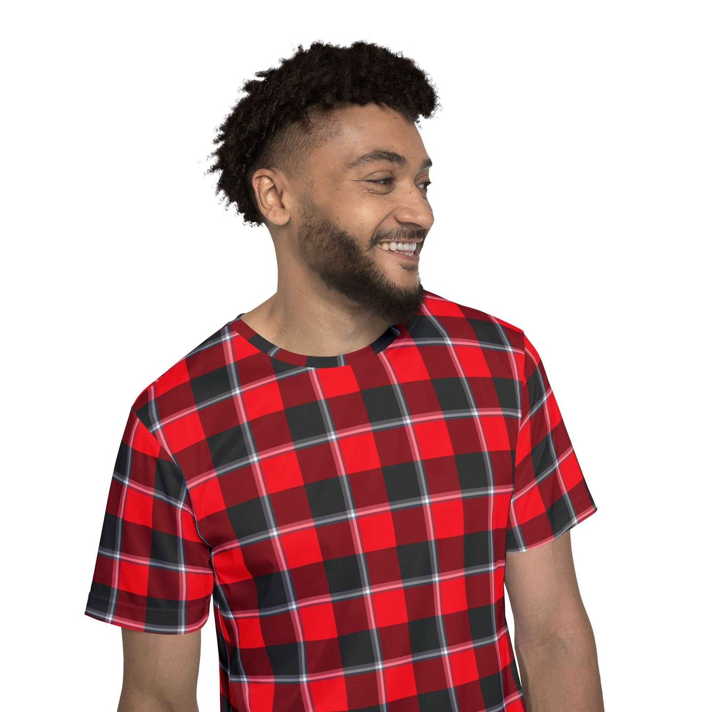 Customized Men's Plaid Sports Jersey, Casual Athletic Wear, Gifts for Him