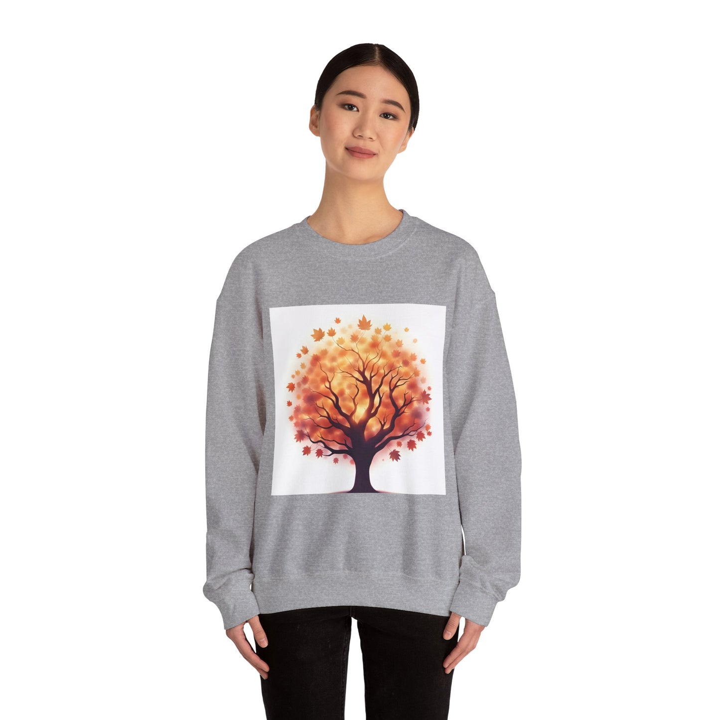 Autumn Tree Sweatshirt | Cozy Fall Apparel, Gift for Nature Lovers, Unisex Crewneck, Tree Design Sweatshirt, Ideal for Thanksgiving - Celtic Scents