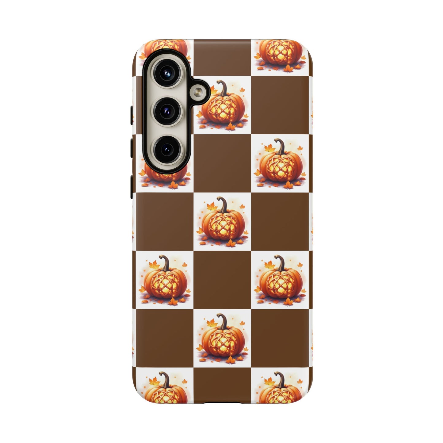Pumpkin Phone Case, Fall Decor, Halloween Gift, Autumn Accessories, Cute Smartphone Cover, Tough Cases