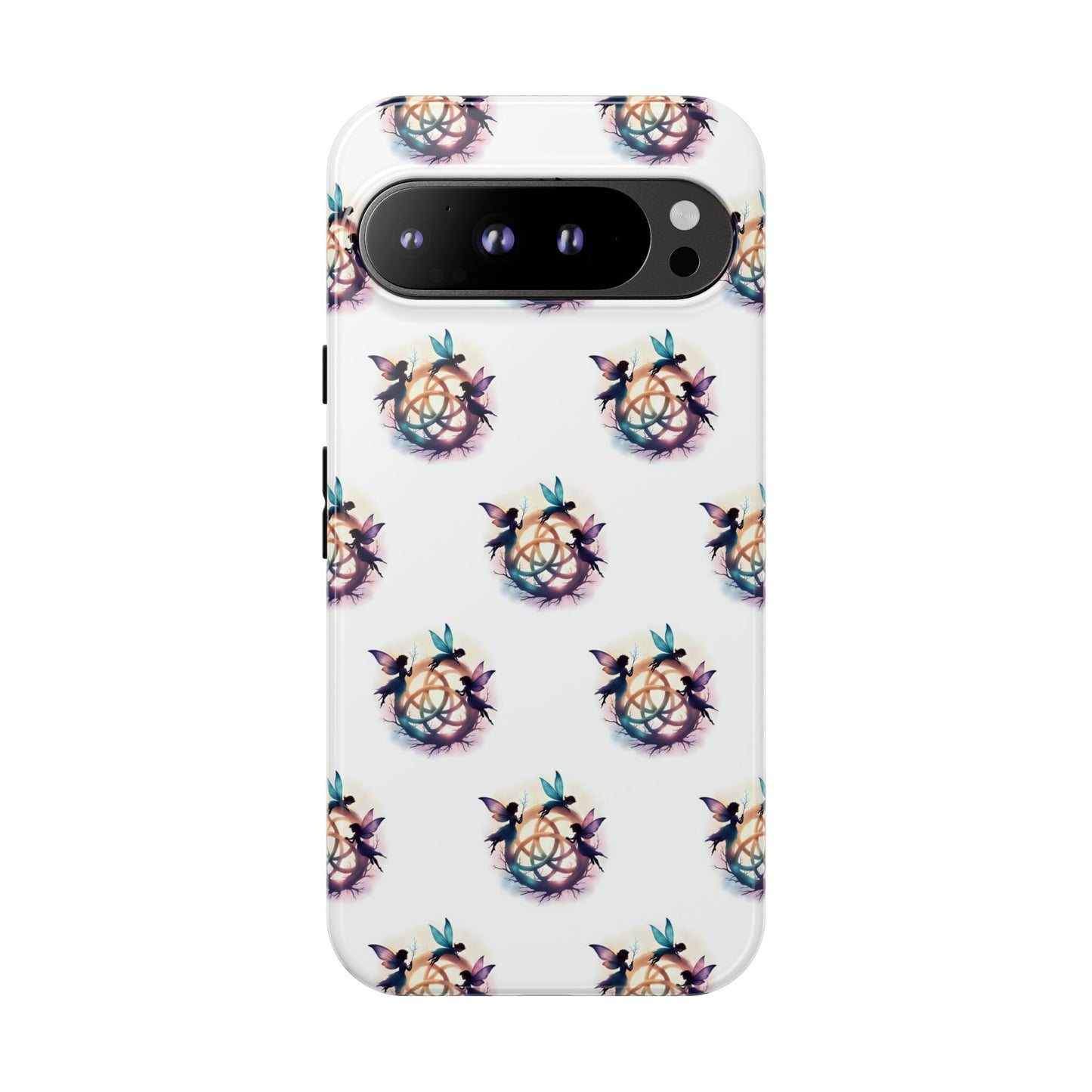 Tough Cases - Celtic Fairies Phone Case, Colorful Phone Cover, Fairy Lover Gift, Trendy Smartphone Accessory