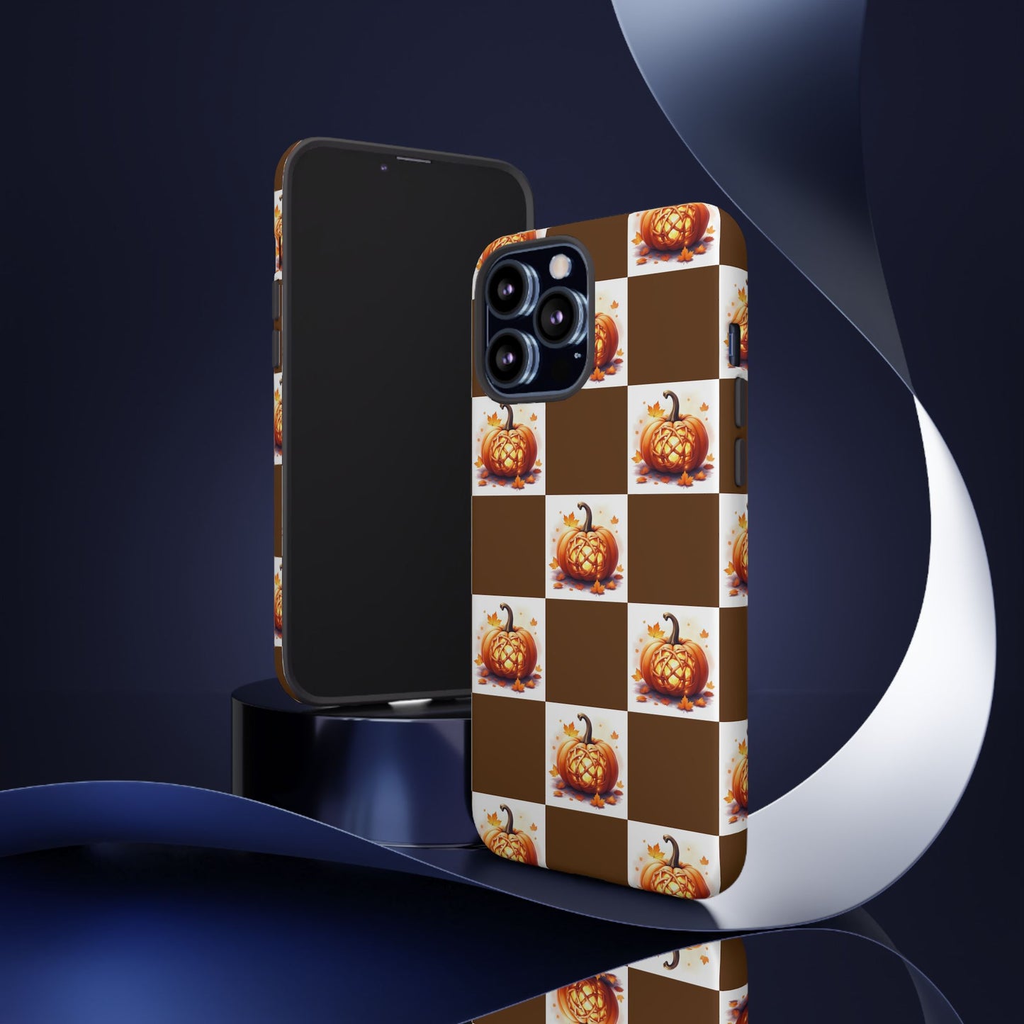 Pumpkin Phone Case, Fall Decor, Halloween Gift, Autumn Accessories, Cute Smartphone Cover, Tough Cases