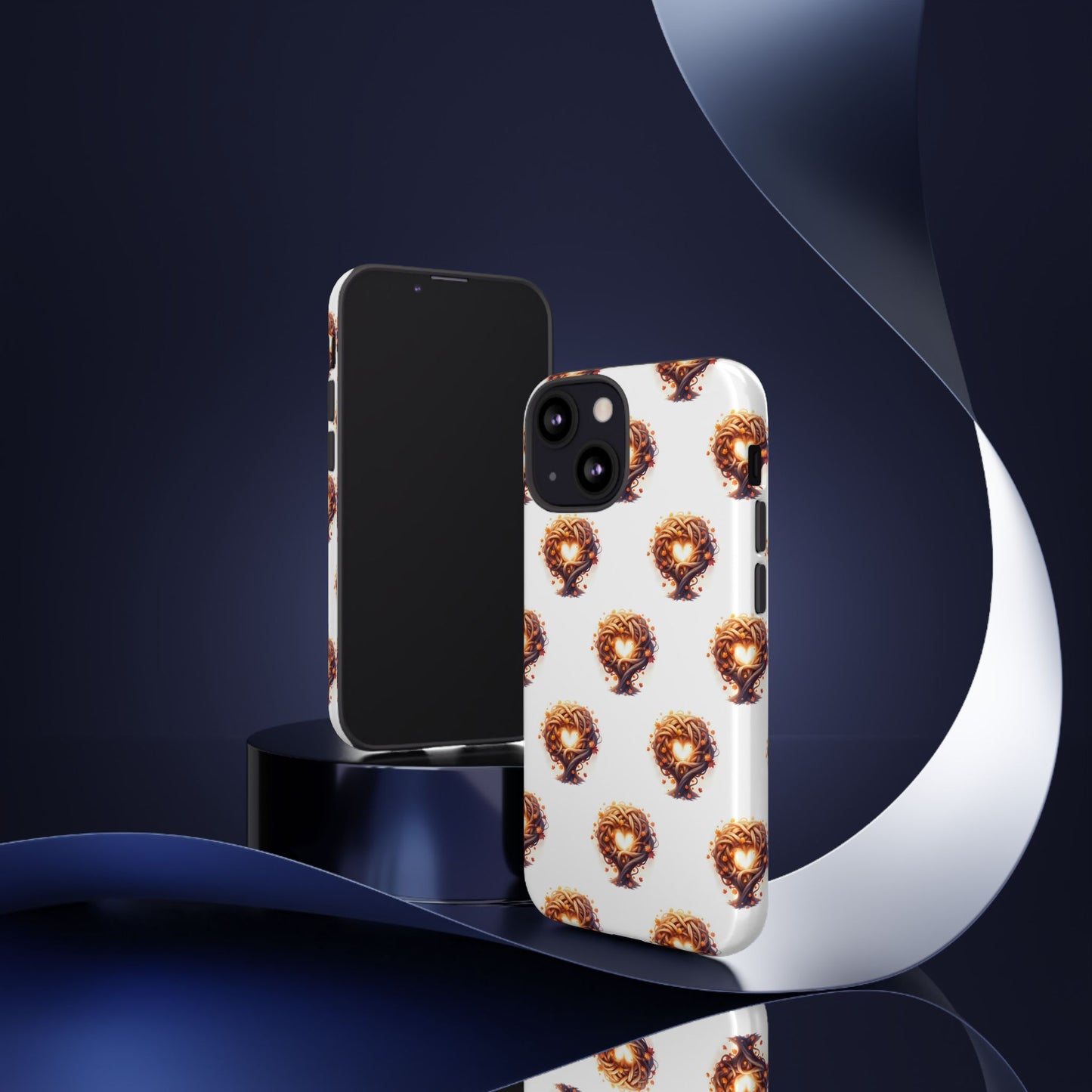 Stylish Phone Case, Tough Cases with Unique Design, Durable Smartphone Cover, Gift for Tech Lovers, Trendy Phone Accessory, Autumn Design