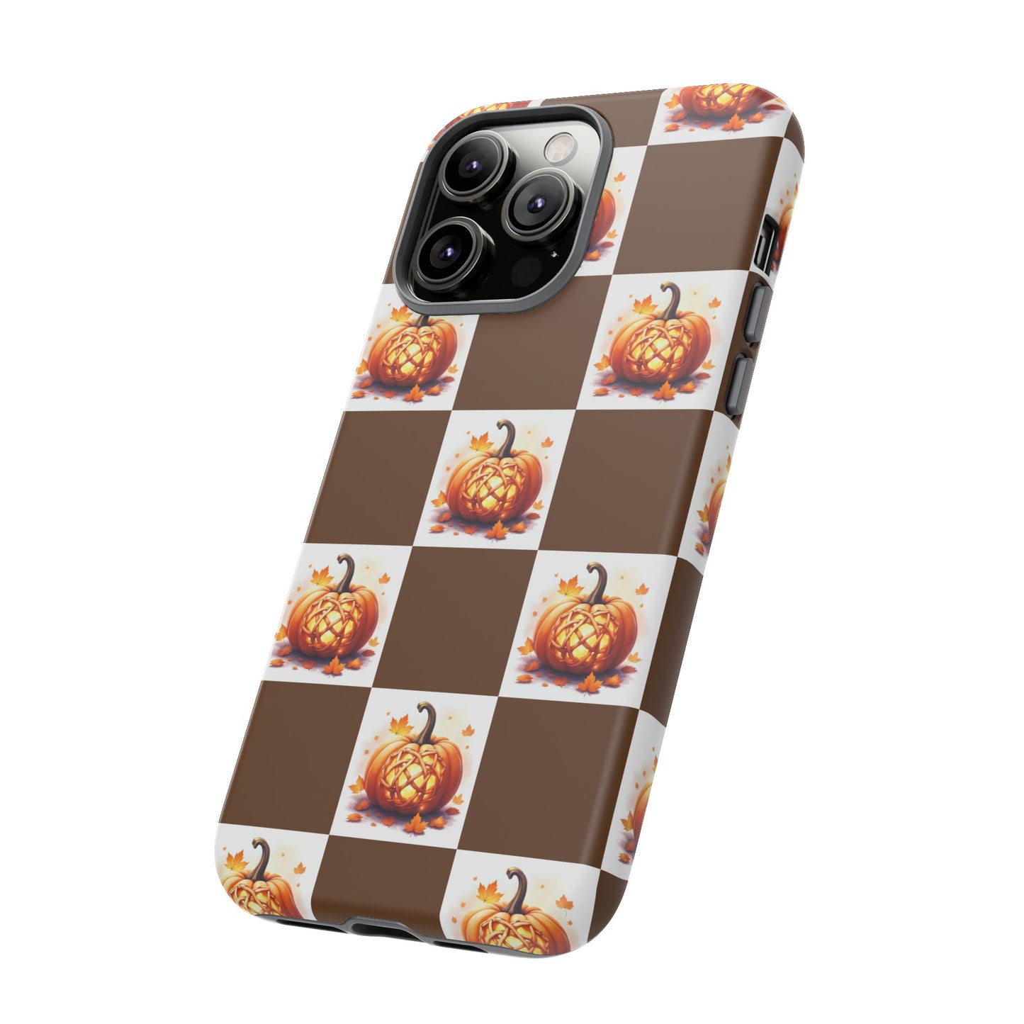 Pumpkin Phone Case, Fall Decor, Halloween Gift, Autumn Accessories, Cute Smartphone Cover, Tough Cases