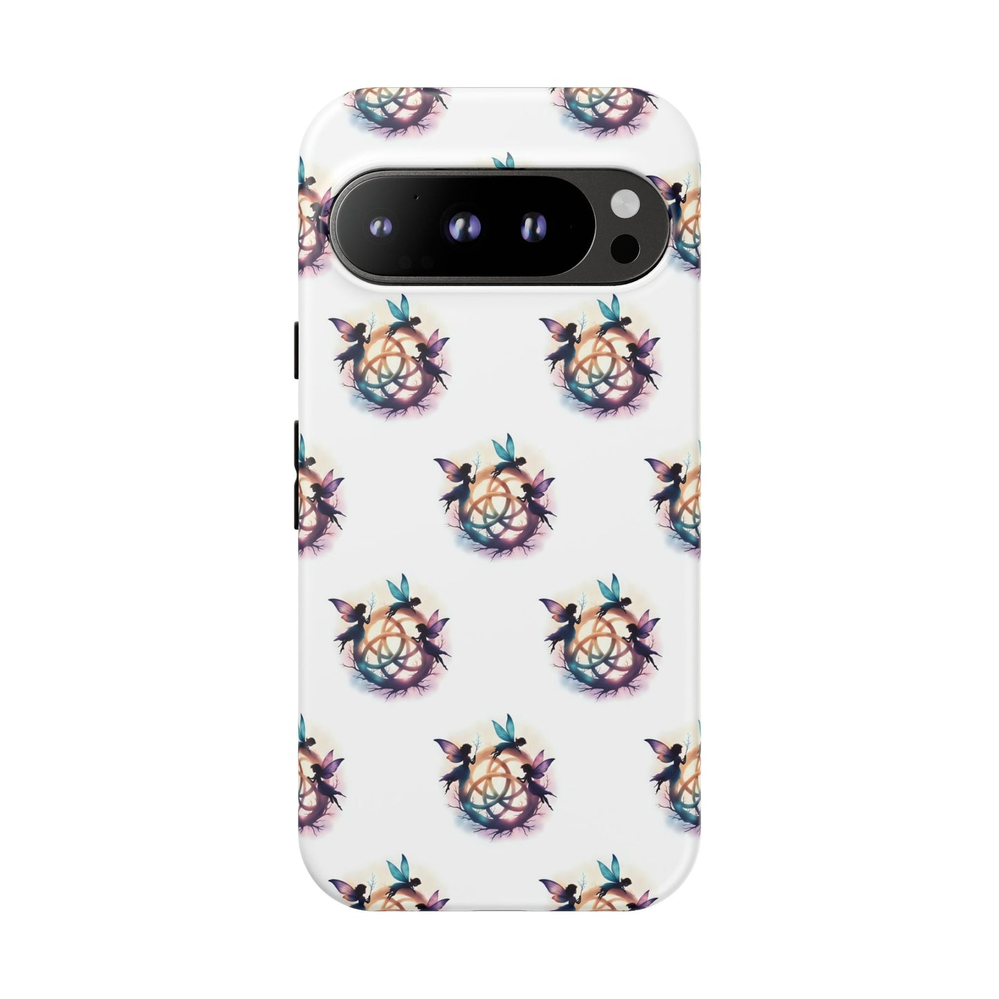 Tough Cases - Celtic Fairies Phone Case, Colorful Phone Cover, Fairy Lover Gift, Trendy Smartphone Accessory