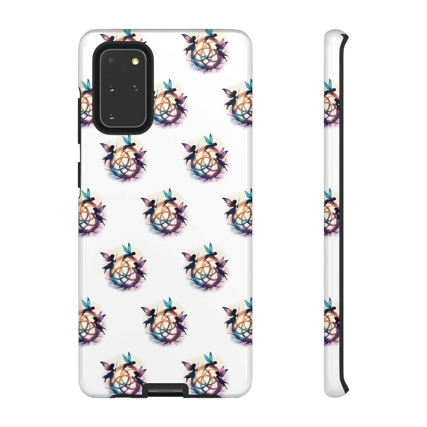 Tough Cases - Celtic Fairies Phone Case, Colorful Phone Cover, Fairy Lover Gift, Trendy Smartphone Accessory