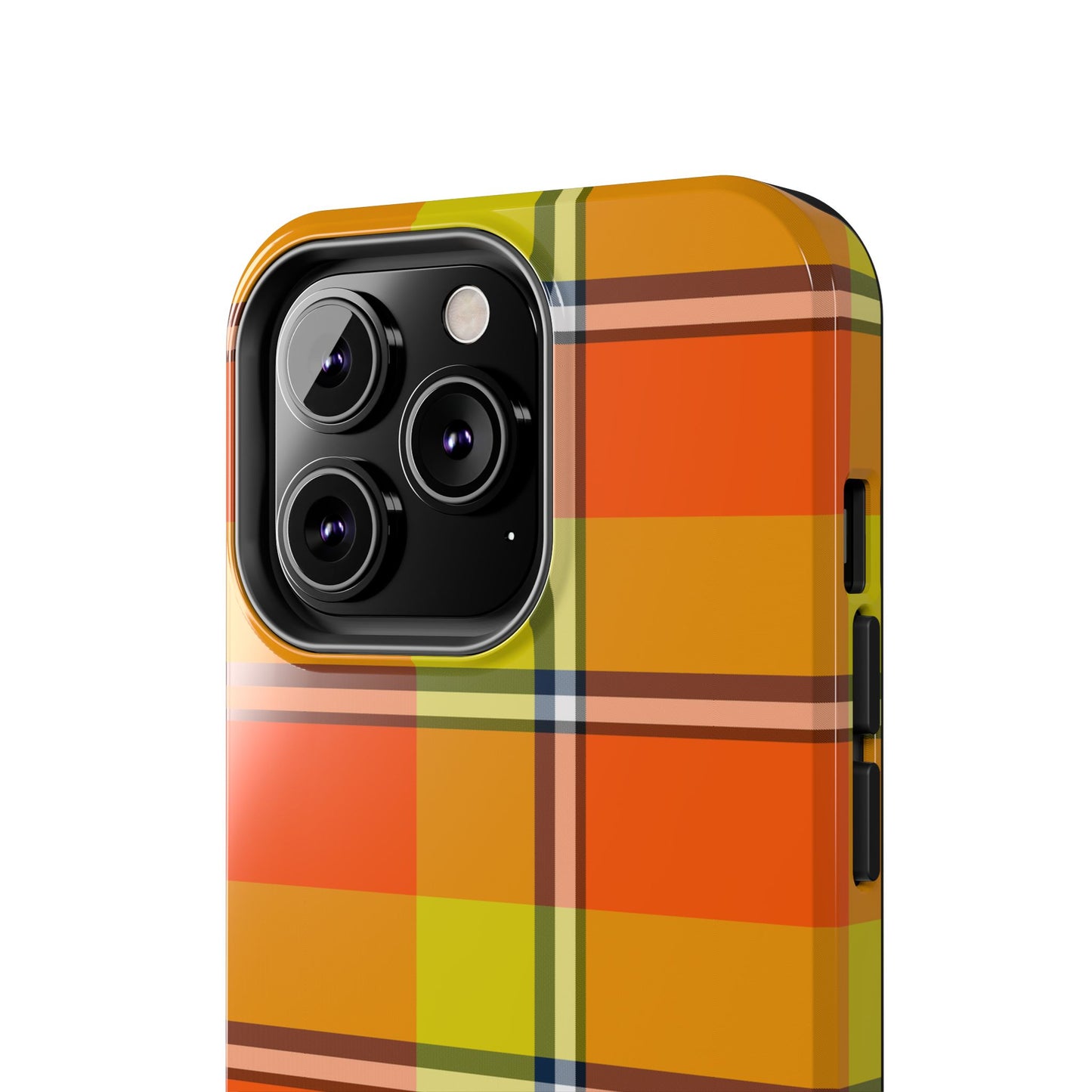 Vibrant Autumn Plaid Phone Case | Tough Phone Protector, Colorful Tech Accessory, Stylish Gift for Him/Her, Fun Birthday Present, Trendy - Celtic Scents
