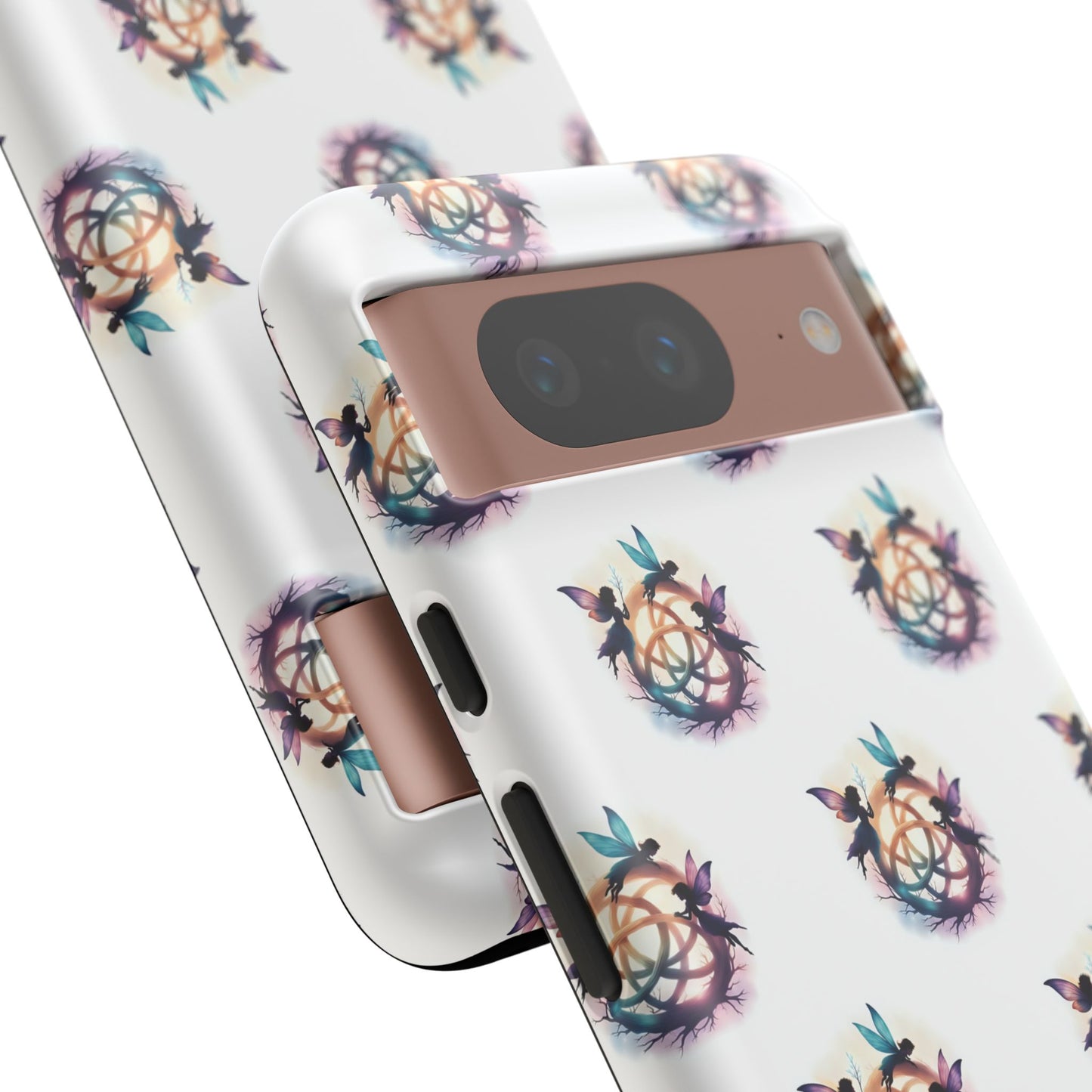 Tough Cases - Celtic Fairies Phone Case, Colorful Phone Cover, Fairy Lover Gift, Trendy Smartphone Accessory