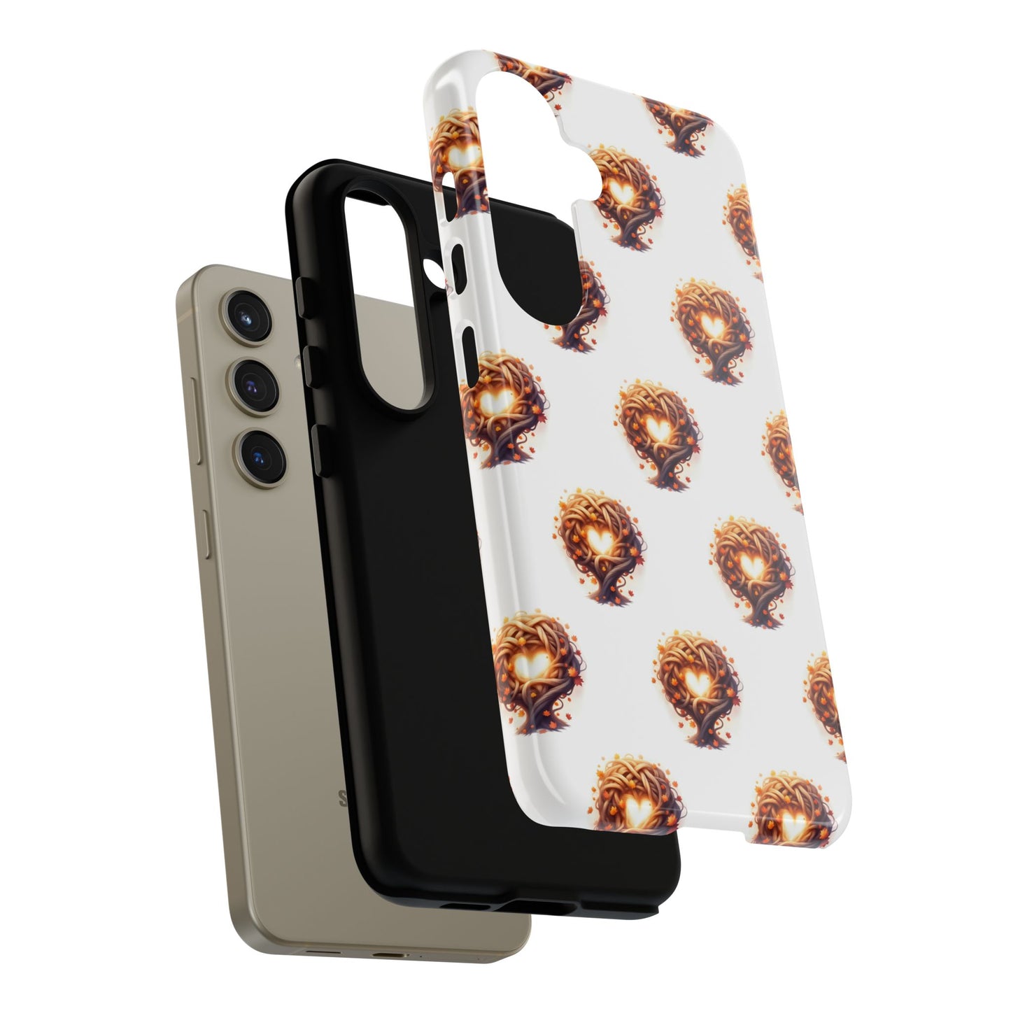 Stylish Phone Case, Tough Cases with Unique Design, Durable Smartphone Cover, Gift for Tech Lovers, Trendy Phone Accessory, Autumn Design