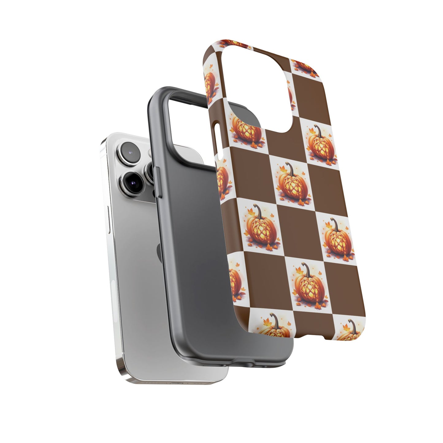 Pumpkin Phone Case, Fall Decor, Halloween Gift, Autumn Accessories, Cute Smartphone Cover, Tough Cases