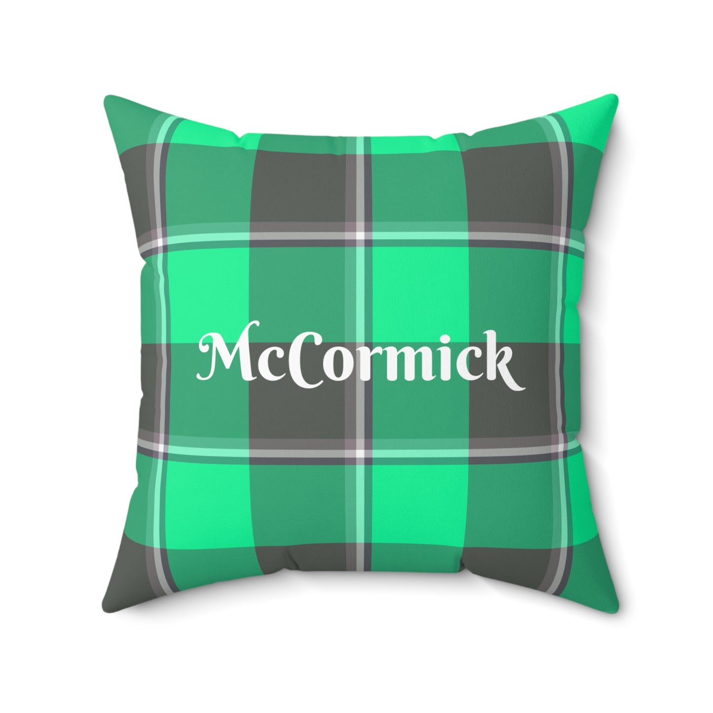 Personalized Chic Plaid Decorative Pillow, Cozy Home Accent, Modern Living Room Decor, Perfect Gift for Any Occasion - Celtic Scents