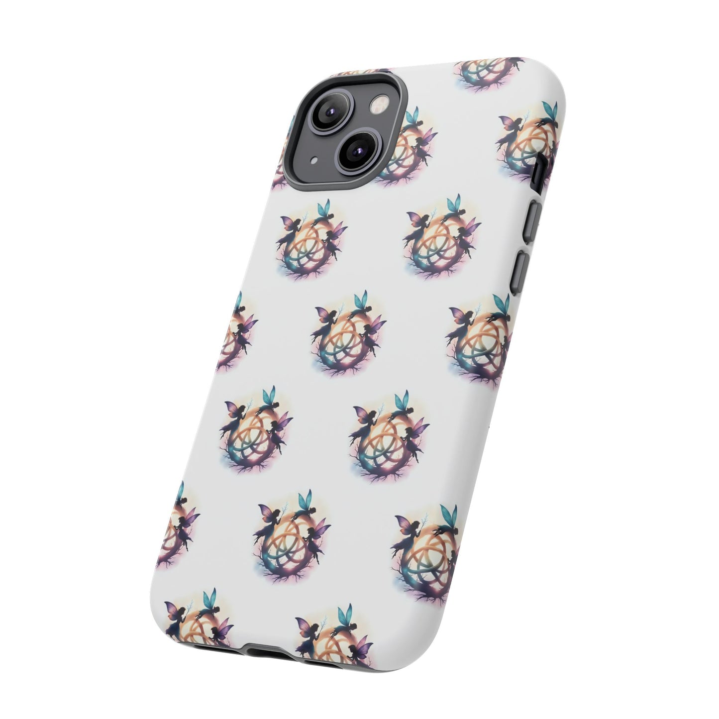 Tough Cases - Celtic Fairies Phone Case, Colorful Phone Cover, Fairy Lover Gift, Trendy Smartphone Accessory
