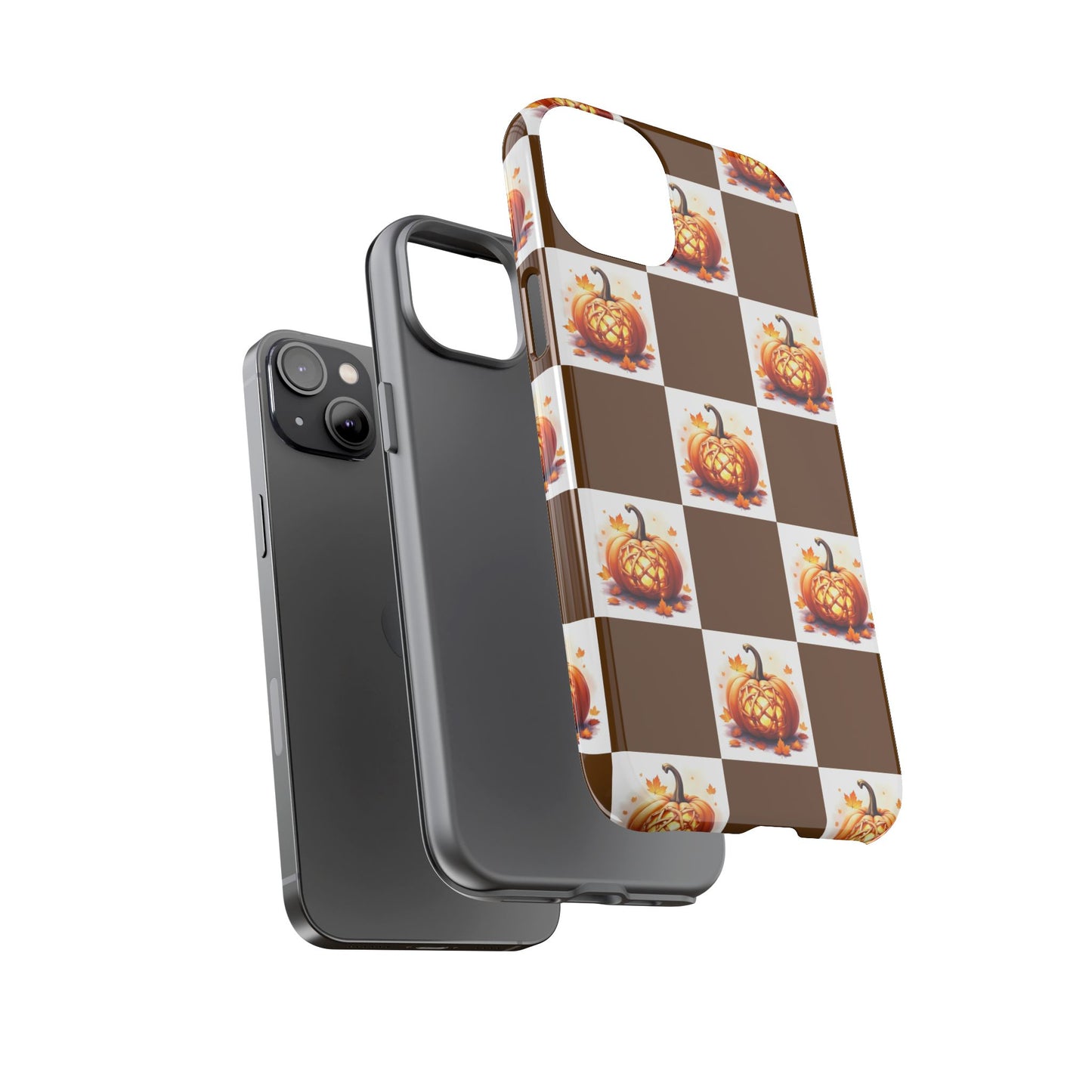 Pumpkin Phone Case, Fall Decor, Halloween Gift, Autumn Accessories, Cute Smartphone Cover, Tough Cases