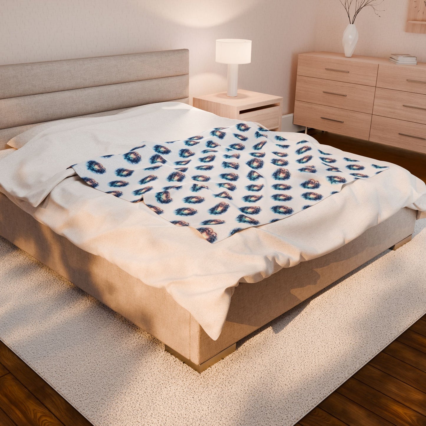 Cozy Velveteen Plush Blanket, Soft Throw for Home Decor, Perfect Gift for Birthdays, Holidays, and Cozy Nights, Celtic Knot Design - Celtic Scents