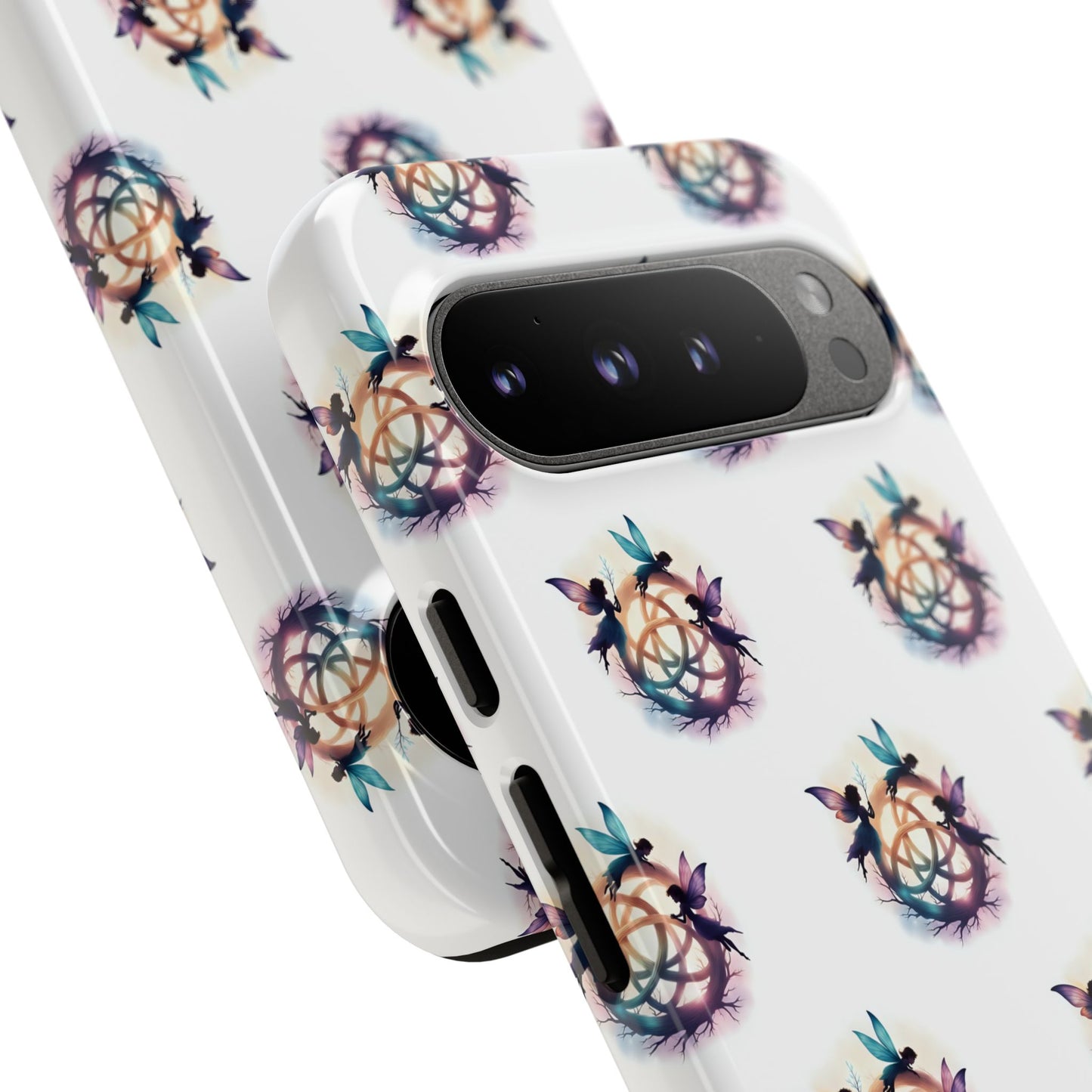 Tough Cases - Celtic Fairies Phone Case, Colorful Phone Cover, Fairy Lover Gift, Trendy Smartphone Accessory