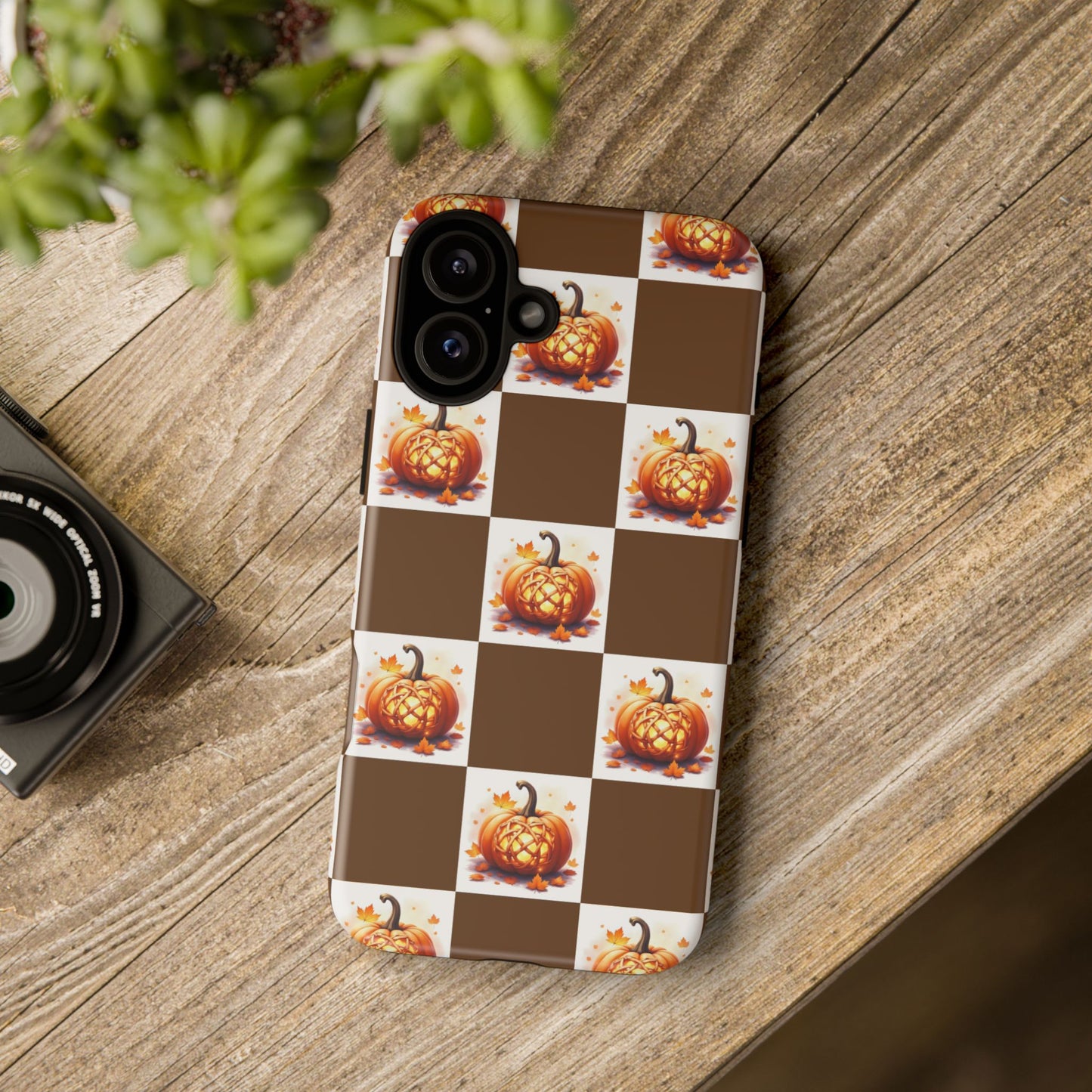 Pumpkin Phone Case, Fall Decor, Halloween Gift, Autumn Accessories, Cute Smartphone Cover, Tough Cases