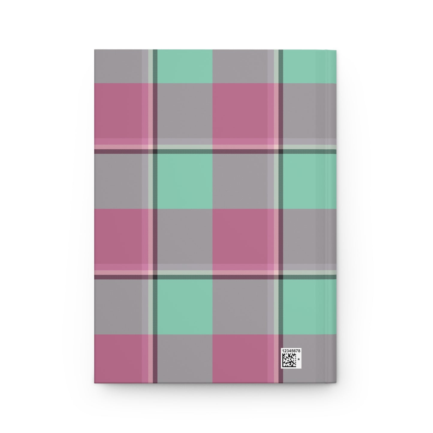 Personalized Plaid Hardcover Journal, Perfect for Daily Journaling, Gift for Friends, Stylish Notebook - Celtic Scents