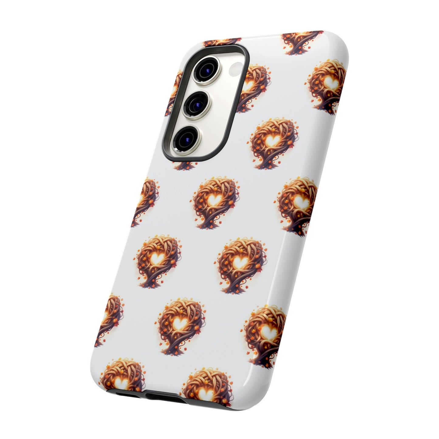 Stylish Phone Case, Tough Cases with Unique Design, Durable Smartphone Cover, Gift for Tech Lovers, Trendy Phone Accessory, Autumn Design