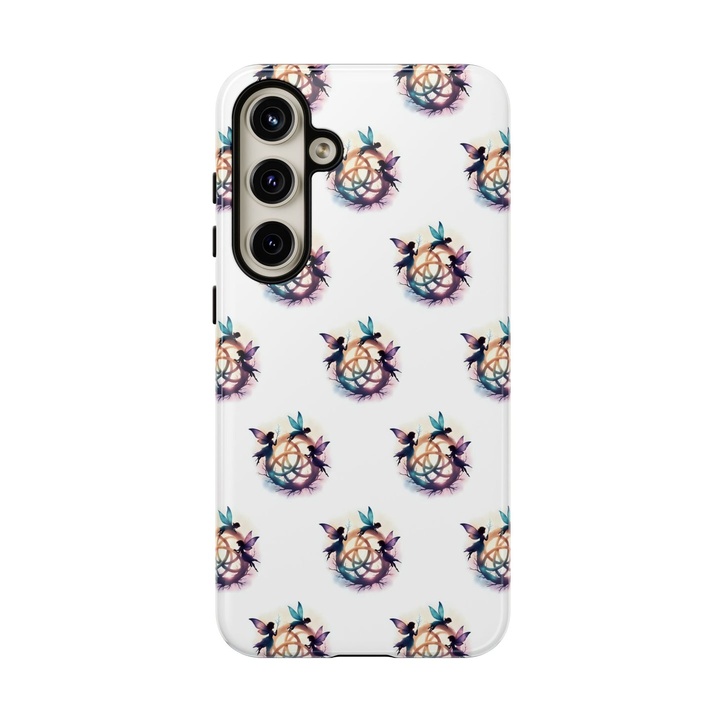Tough Cases - Celtic Fairies Phone Case, Colorful Phone Cover, Fairy Lover Gift, Trendy Smartphone Accessory