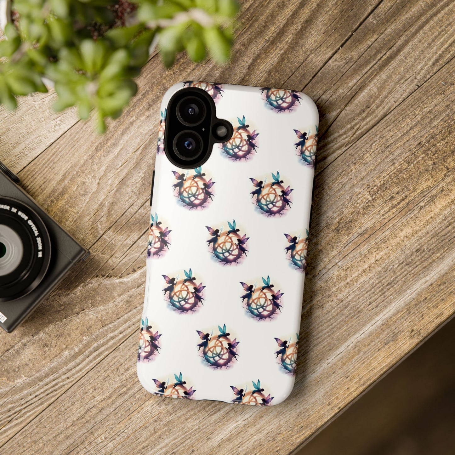 Tough Cases - Celtic Fairies Phone Case, Colorful Phone Cover, Fairy Lover Gift, Trendy Smartphone Accessory