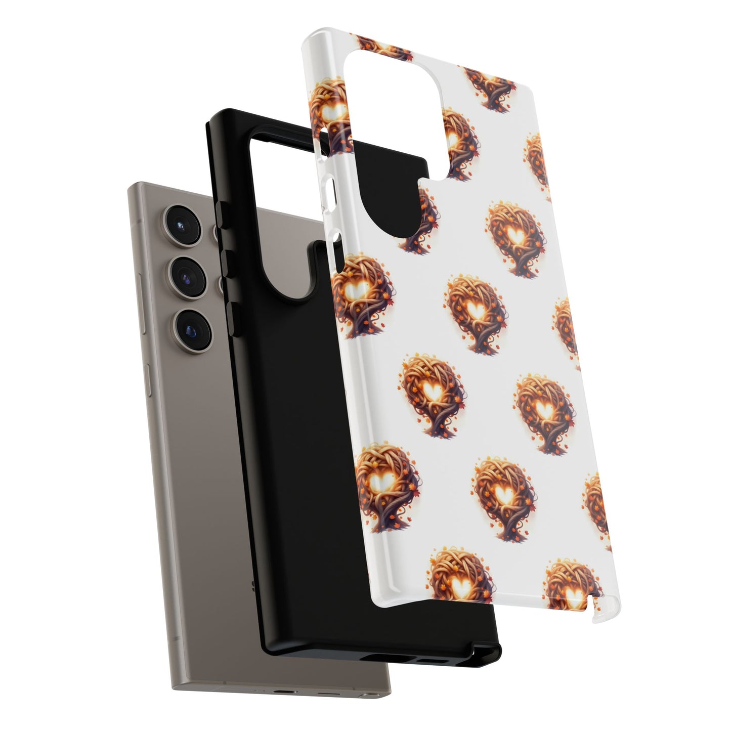 Stylish Phone Case, Tough Cases with Unique Design, Durable Smartphone Cover, Gift for Tech Lovers, Trendy Phone Accessory, Autumn Design