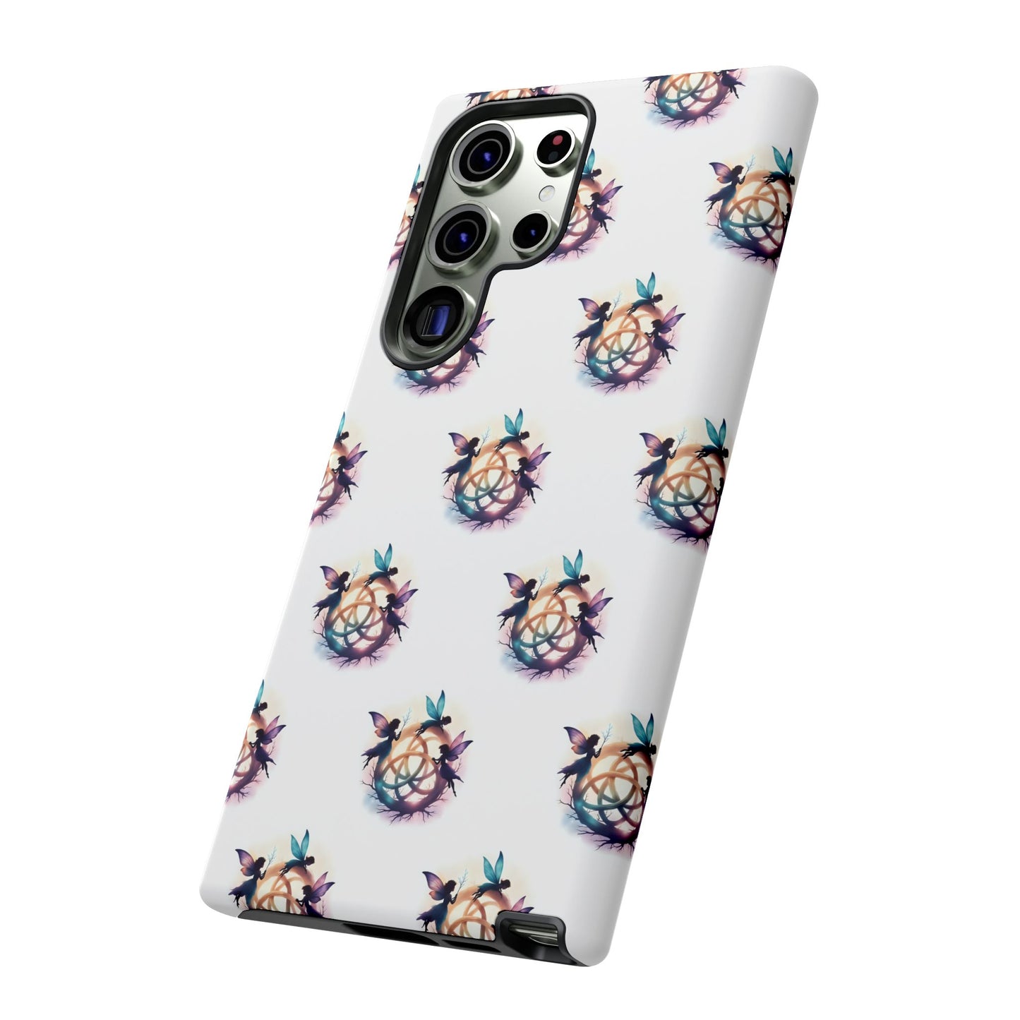 Tough Cases - Celtic Fairies Phone Case, Colorful Phone Cover, Fairy Lover Gift, Trendy Smartphone Accessory
