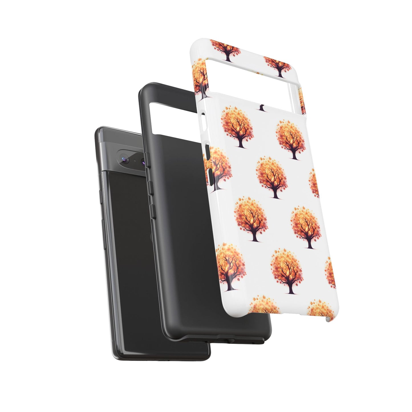 Autumn Tree Phone Case, Fall Phone Cover, Nature Inspired Case, Gift for Outdoorsy Friends, Seasonal Accessories, Eco-Friendly Phone Case