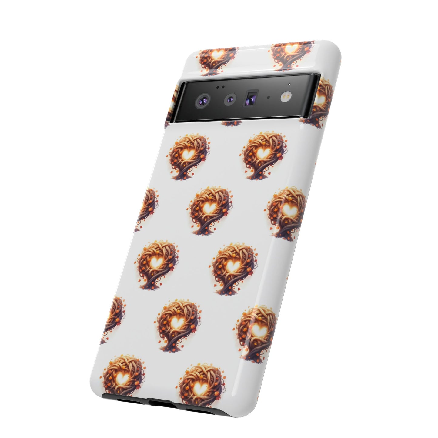 Stylish Phone Case, Tough Cases with Unique Design, Durable Smartphone Cover, Gift for Tech Lovers, Trendy Phone Accessory, Autumn Design