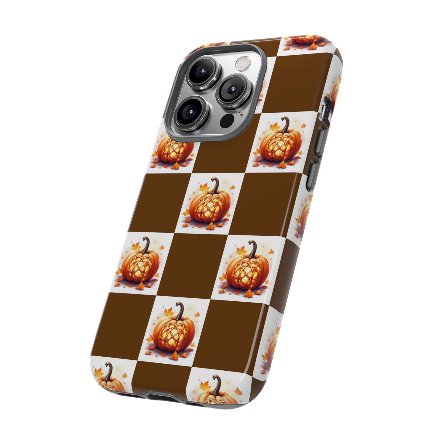 Pumpkin Phone Case, Fall Decor, Halloween Gift, Autumn Accessories, Cute Smartphone Cover, Tough Cases