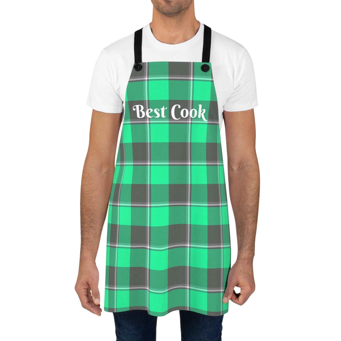 Personalized Apron , Plaid Design for Chefs, Cooking Gifts, Kitchen Apparel, Fun Cooking Accessories, Holiday Entertaining