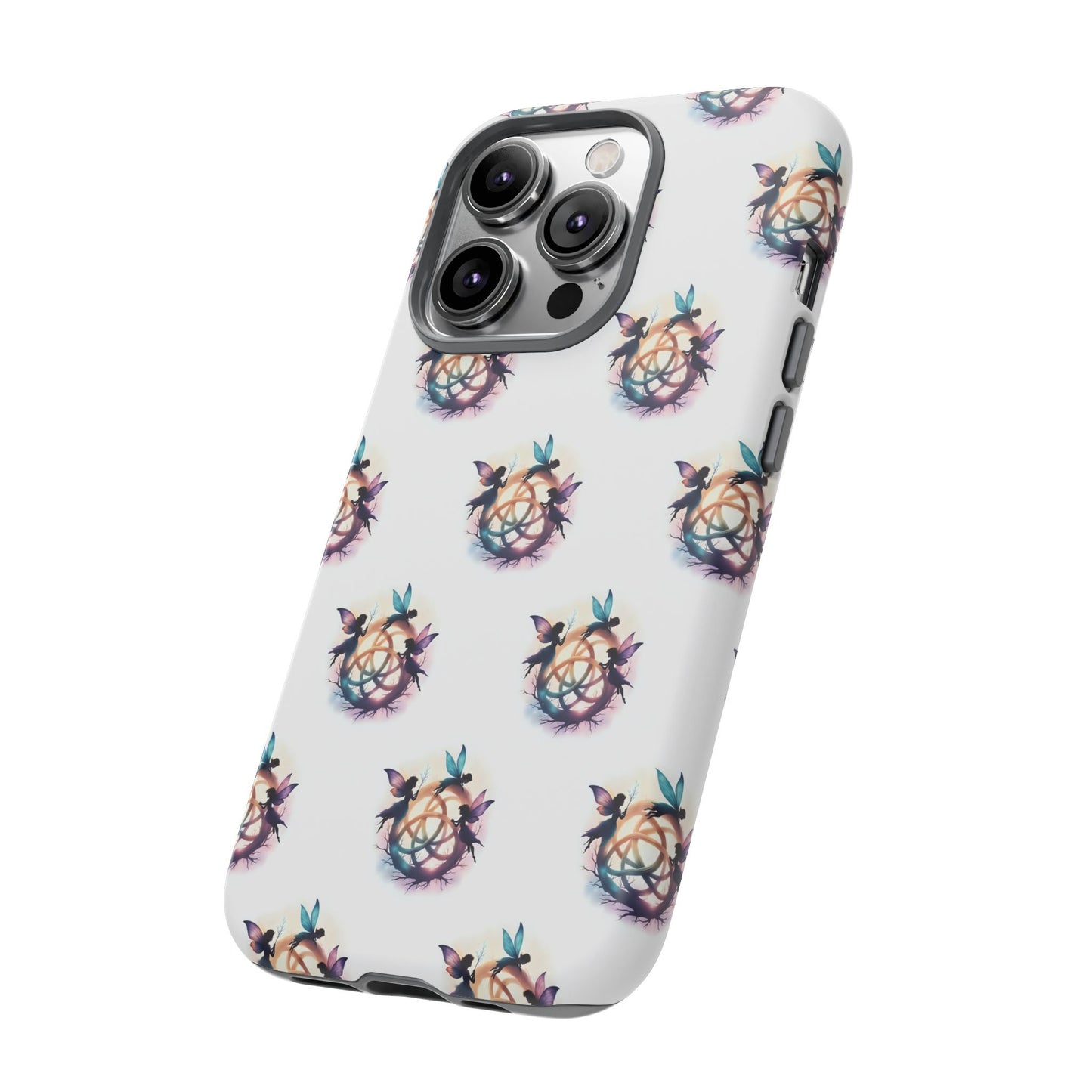 Tough Cases - Celtic Fairies Phone Case, Colorful Phone Cover, Fairy Lover Gift, Trendy Smartphone Accessory