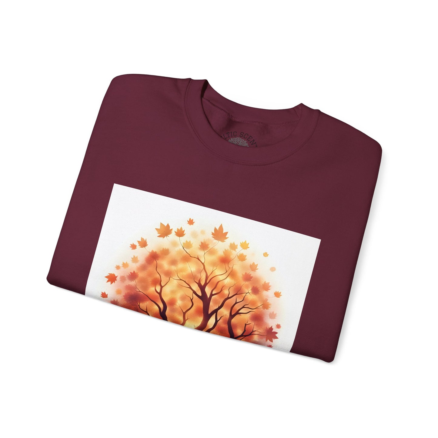 Autumn Tree Sweatshirt | Cozy Fall Apparel, Gift for Nature Lovers, Unisex Crewneck, Tree Design Sweatshirt, Ideal for Thanksgiving - Celtic Scents
