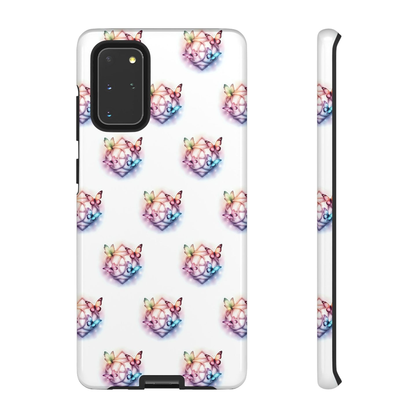 Colorful Butterflies Phone Case, Tough Cases, Cute Butterfly Lover Gift, Trendy Phone Cover, Nature Print Case - Celtic Scents