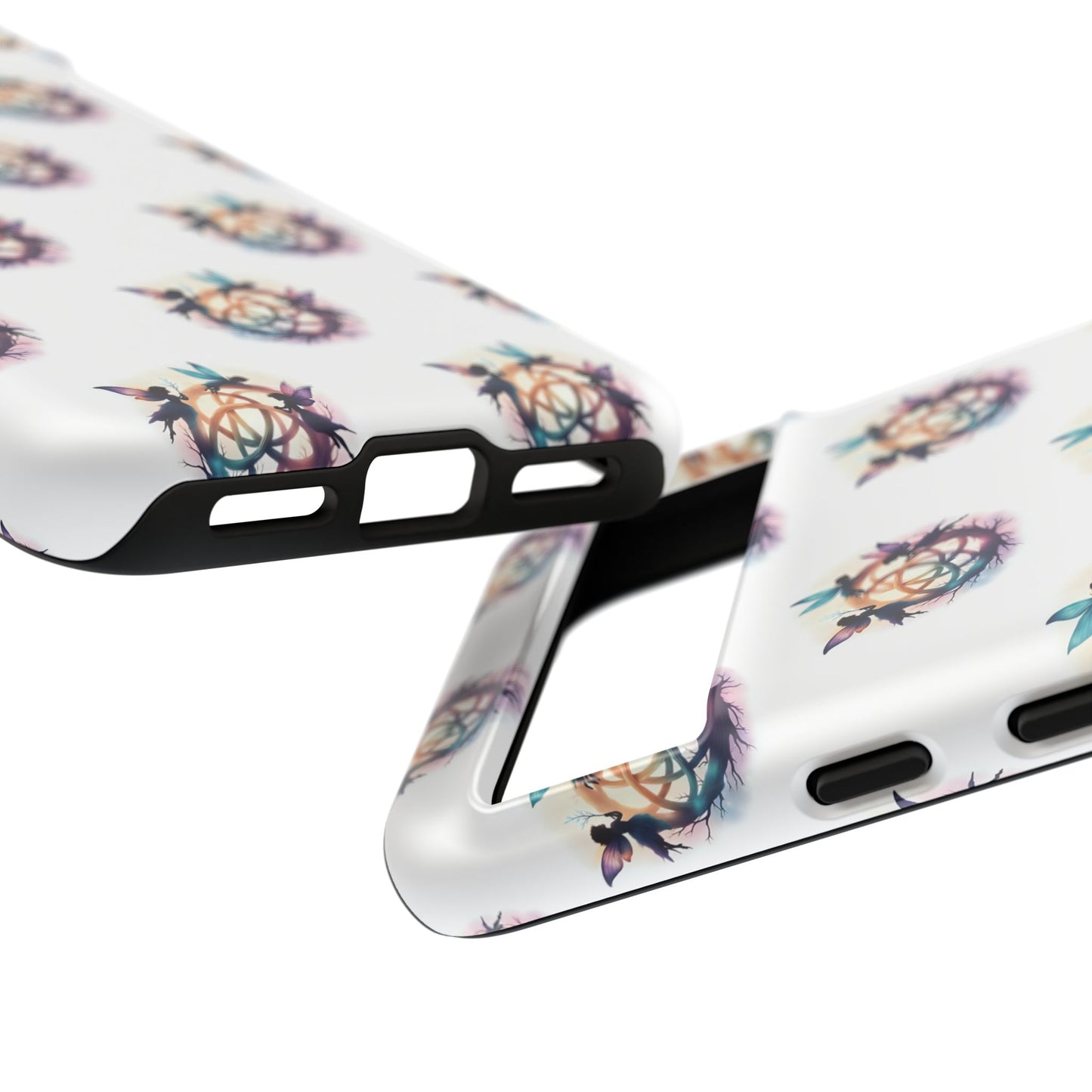 Tough Cases - Celtic Fairies Phone Case, Colorful Phone Cover, Fairy Lover Gift, Trendy Smartphone Accessory
