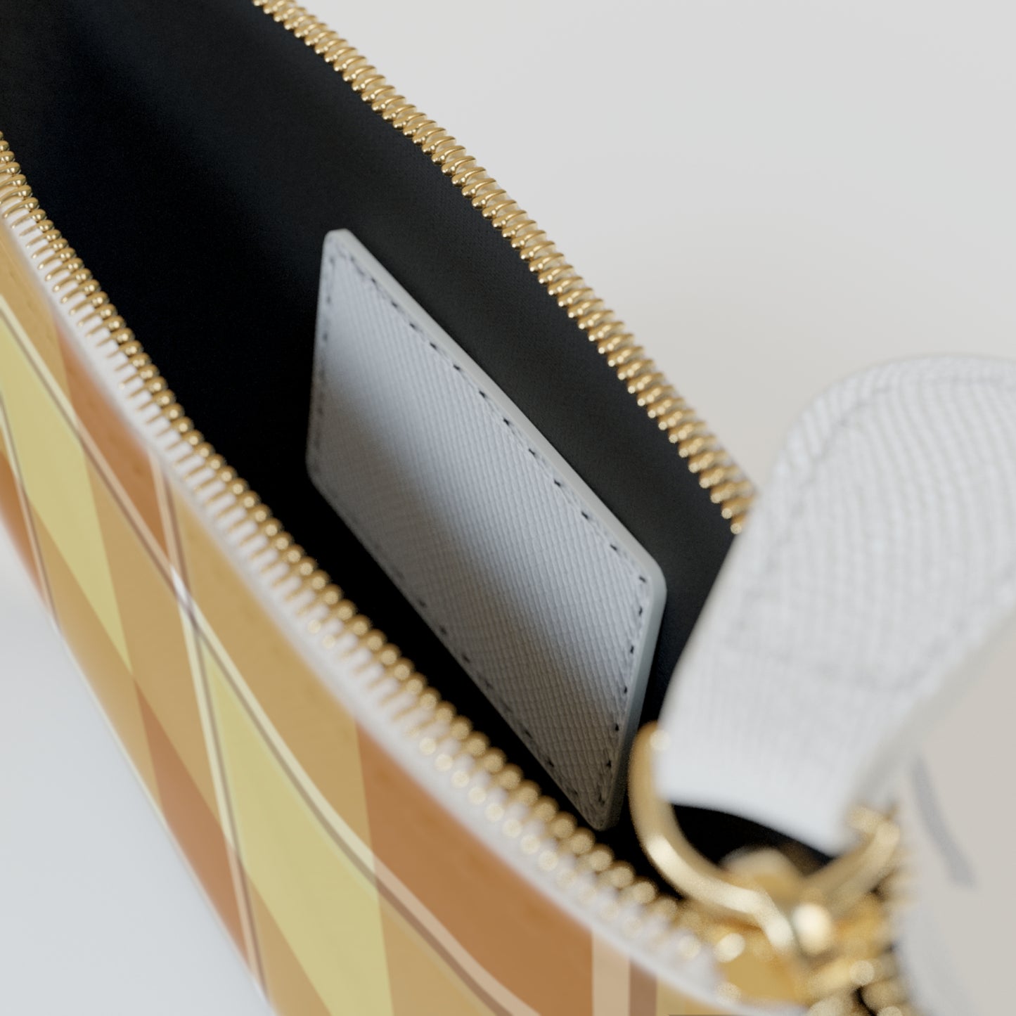 Personalized Mini Clutch Bag, Chic Pouch, Gift for Her, Everyday Use, Plaid Design, Birthday, Wedding, Fashion Accessory - Celtic Scents
