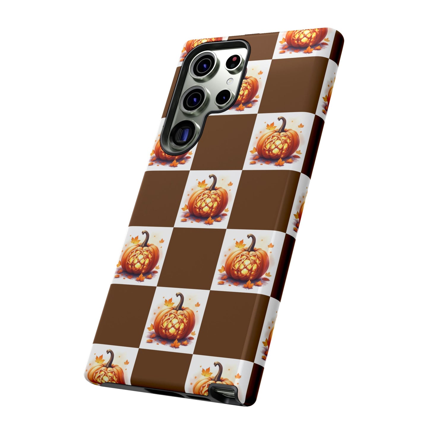 Pumpkin Phone Case, Fall Decor, Halloween Gift, Autumn Accessories, Cute Smartphone Cover, Tough Cases