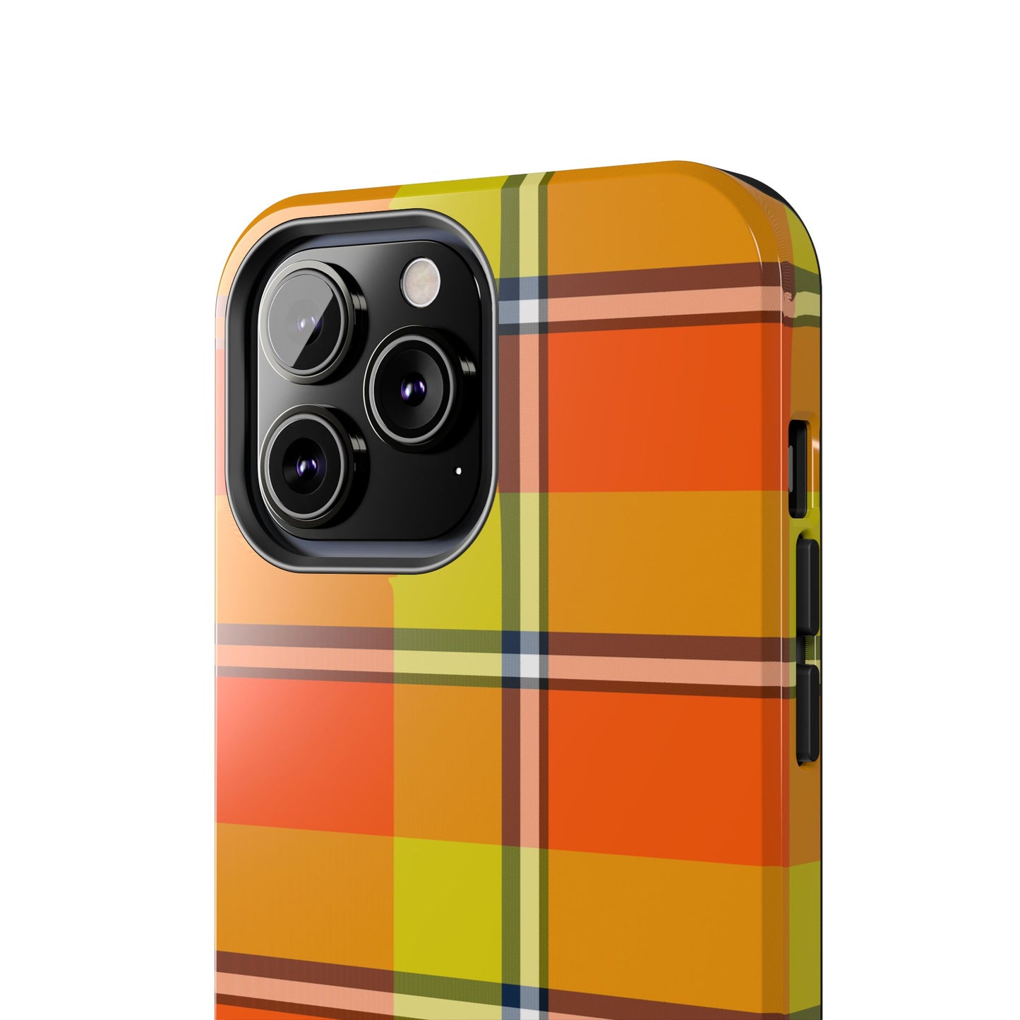 Vibrant Autumn Plaid Phone Case | Tough Phone Protector, Colorful Tech Accessory, Stylish Gift for Him/Her, Fun Birthday Present, Trendy - Celtic Scents