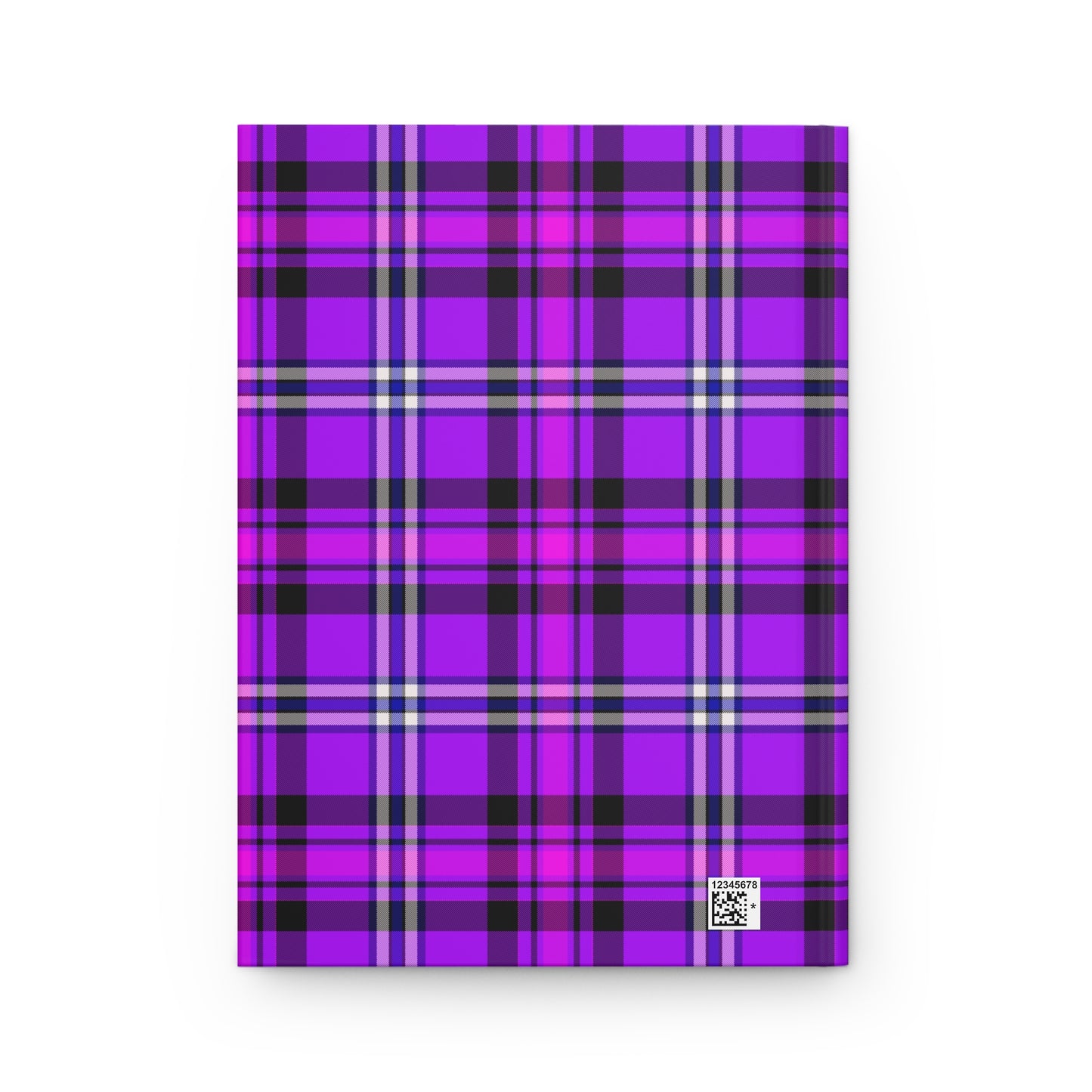 Personalized Purple Plaid Hardcover Journal, Custom Journal, Note Book, Planner, Writing Journal, Gift for Her, Stationery - Celtic Scents