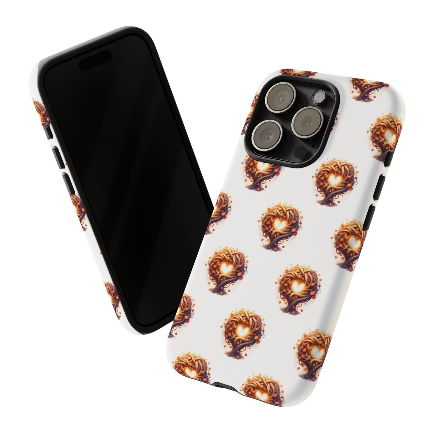 Stylish Phone Case, Tough Cases with Unique Design, Durable Smartphone Cover, Gift for Tech Lovers, Trendy Phone Accessory, Autumn Design