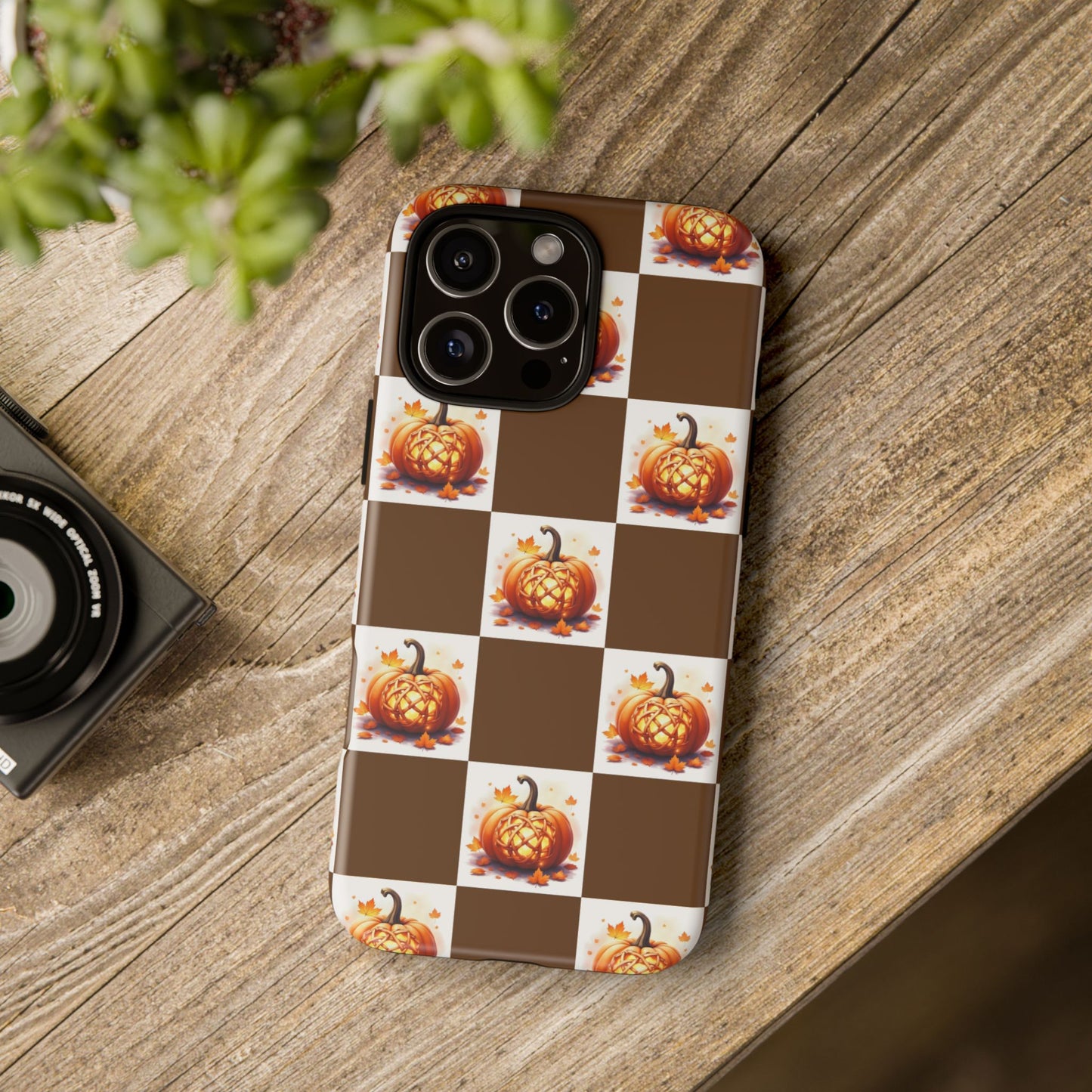 Pumpkin Phone Case, Fall Decor, Halloween Gift, Autumn Accessories, Cute Smartphone Cover, Tough Cases