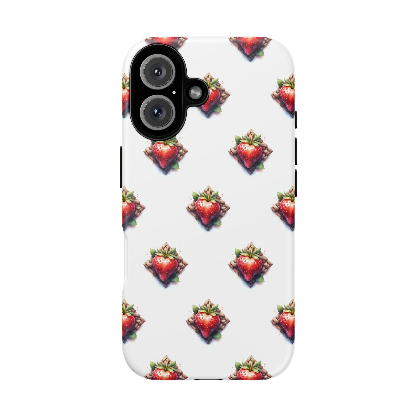 Strawberry Celtic Knot Phone Case, Cute Phone Cover, Gift for Her, Custom Smartphone Case, Funky Accessories, Valentine's Day Gift