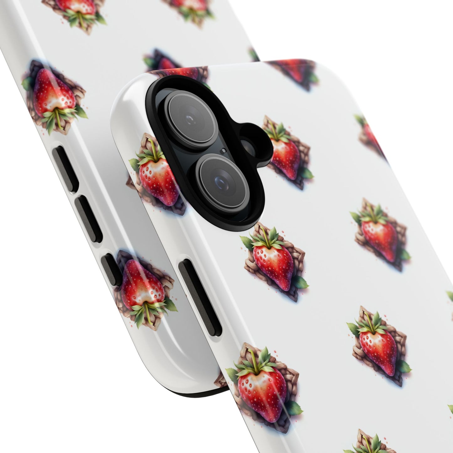 Strawberry Celtic Knot Phone Case, Cute Phone Cover, Gift for Her, Custom Smartphone Case, Funky Accessories, Valentine's Day Gift