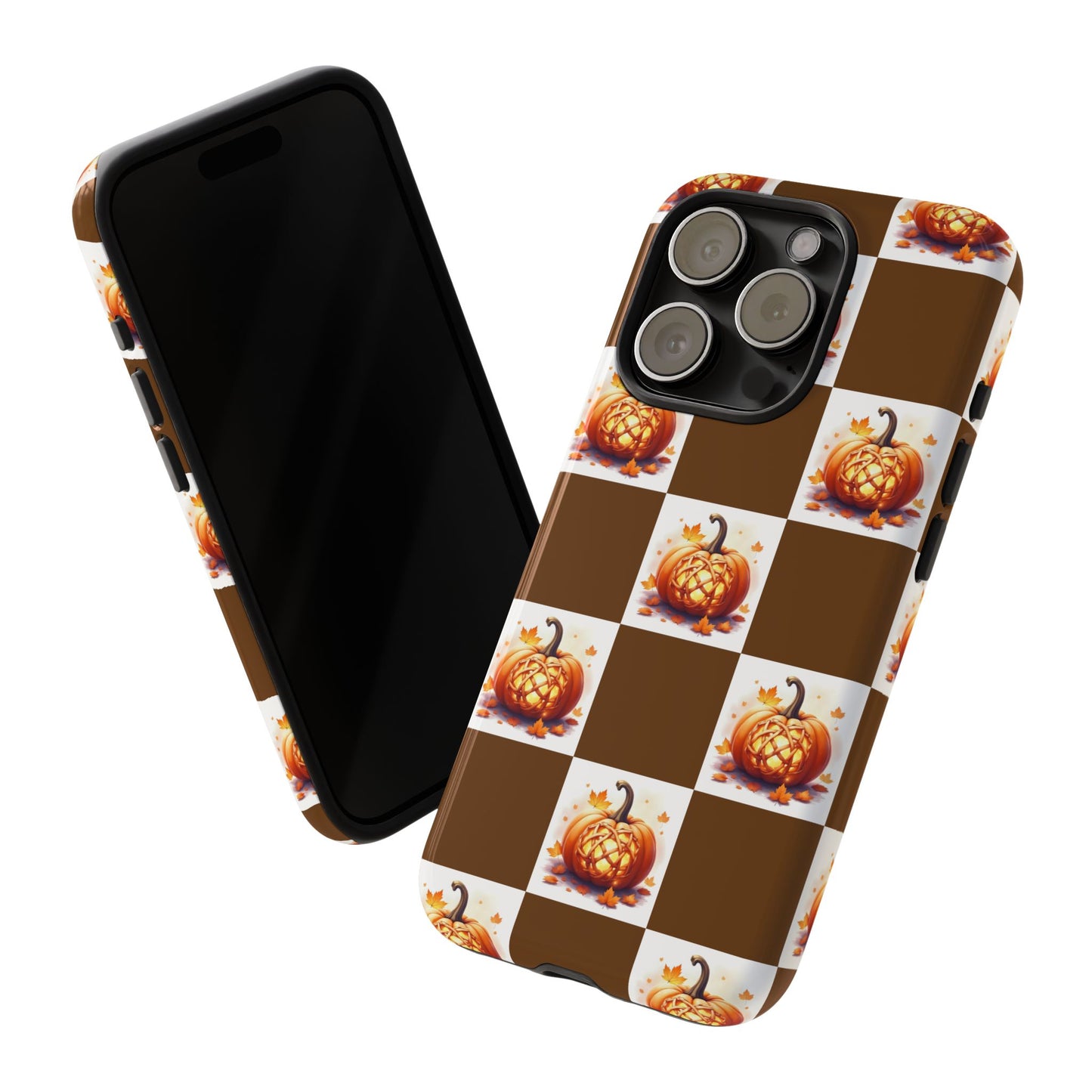 Pumpkin Phone Case, Fall Decor, Halloween Gift, Autumn Accessories, Cute Smartphone Cover, Tough Cases