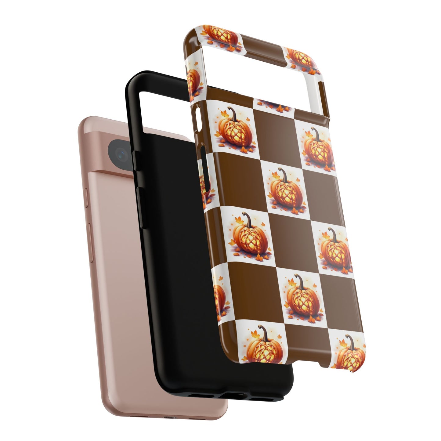 Pumpkin Phone Case, Fall Decor, Halloween Gift, Autumn Accessories, Cute Smartphone Cover, Tough Cases