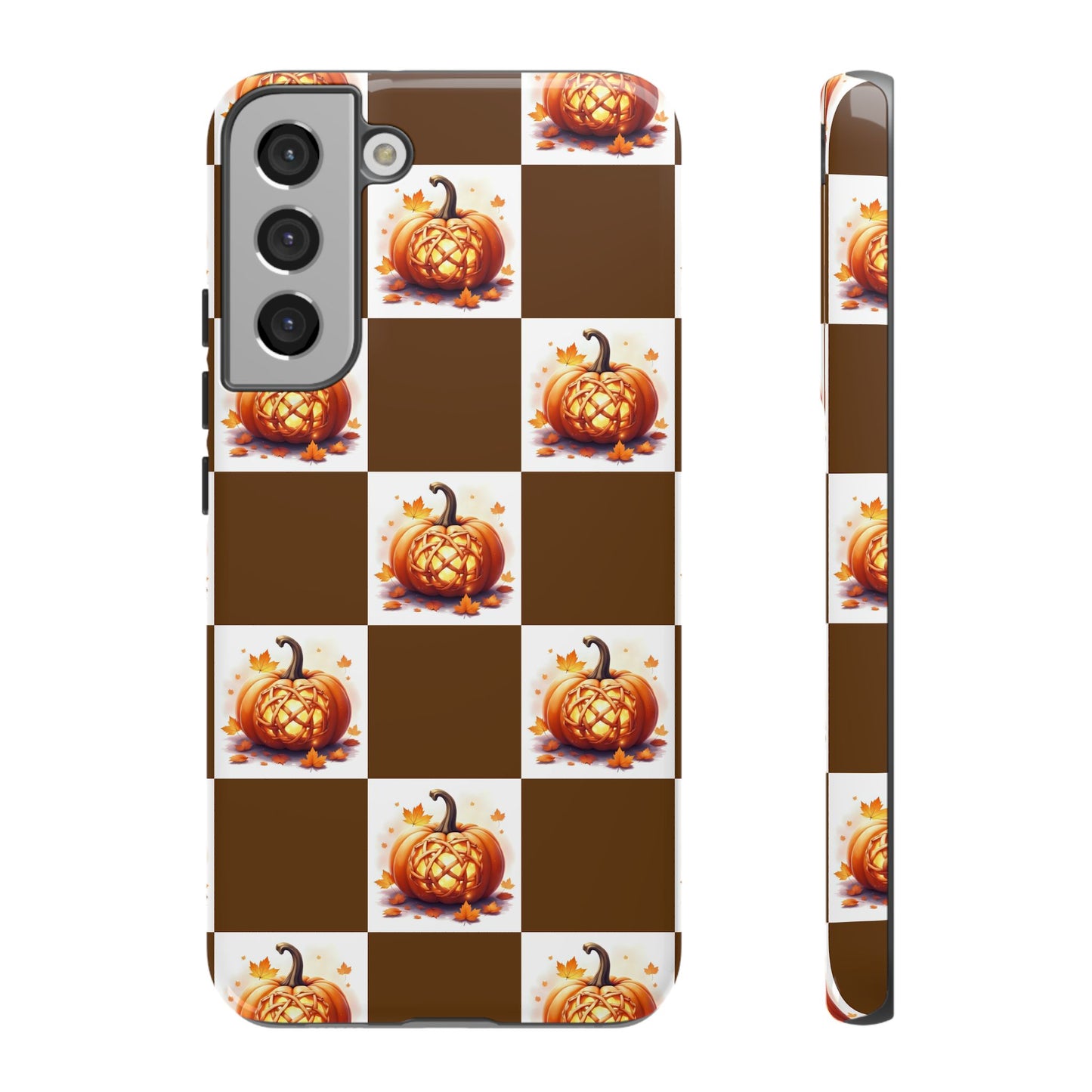 Pumpkin Phone Case, Fall Decor, Halloween Gift, Autumn Accessories, Cute Smartphone Cover, Tough Cases - Celtic Scents