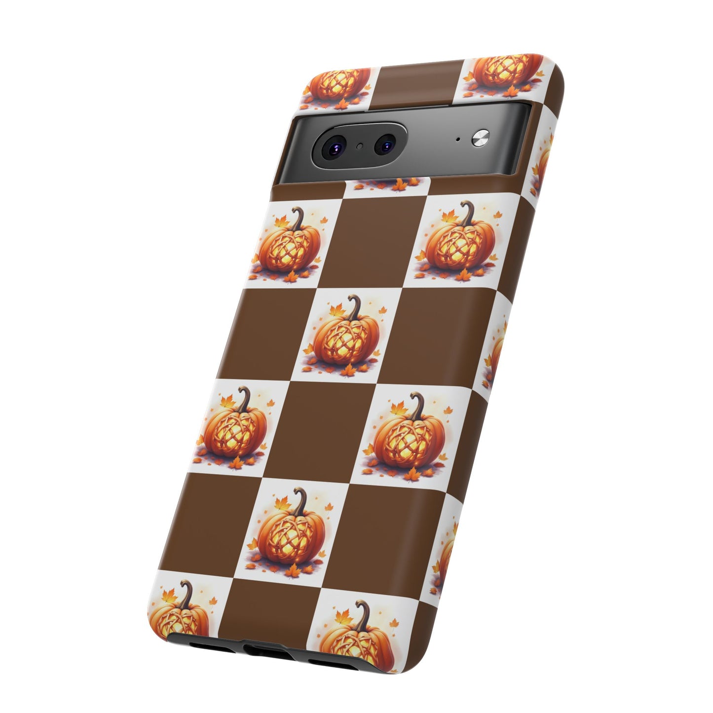 Pumpkin Phone Case, Fall Decor, Halloween Gift, Autumn Accessories, Cute Smartphone Cover, Tough Cases
