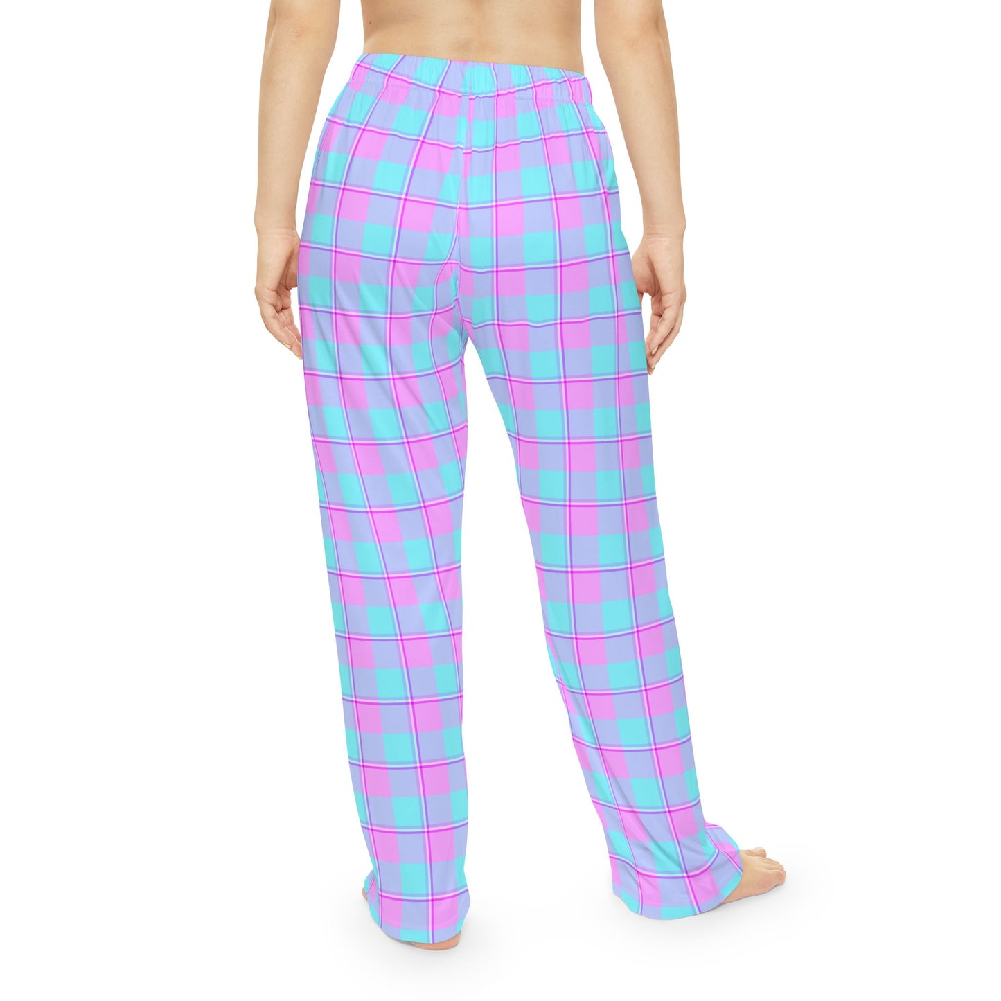 Vibrant Plaid Women's Pajama Pants, Cozy Loungewear for Sleep, Sleepover, Gifting, Travel, Weekend Relaxation - Celtic Scents