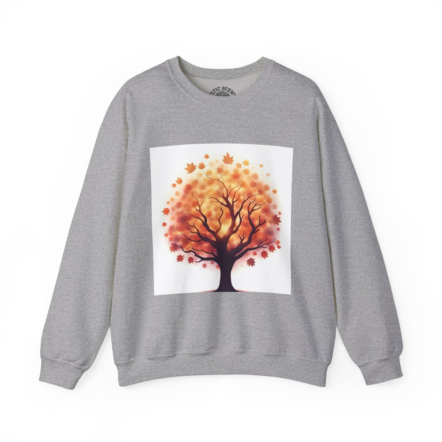Autumn Tree Sweatshirt | Cozy Fall Apparel, Gift for Nature Lovers, Unisex Crewneck, Tree Design Sweatshirt, Ideal for Thanksgiving - Celtic Scents