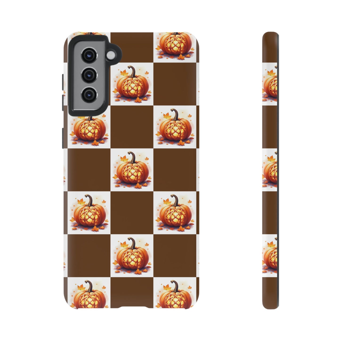 Pumpkin Phone Case, Fall Decor, Halloween Gift, Autumn Accessories, Cute Smartphone Cover, Tough Cases - Celtic Scents