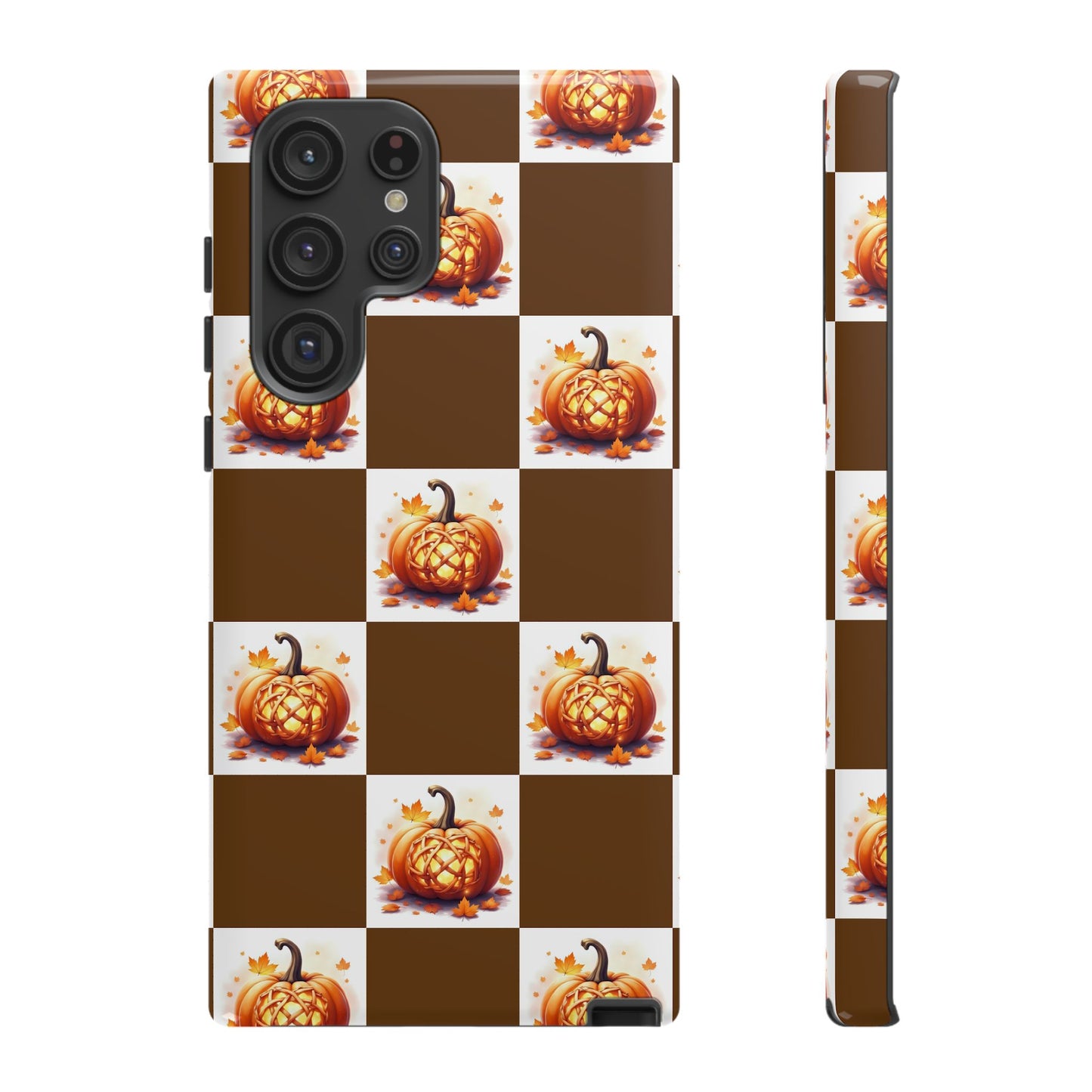 Pumpkin Phone Case, Fall Decor, Halloween Gift, Autumn Accessories, Cute Smartphone Cover, Tough Cases - Celtic Scents